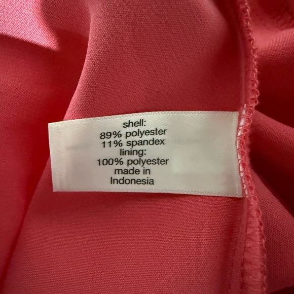 Lane Bryant Pleated Dress, Pink, Size 22 - Picture 11 of 11